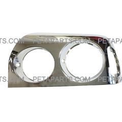 Headlight Bezel Chrome - Driver Side (Fit: 96-04 Freightliner Century Truck)