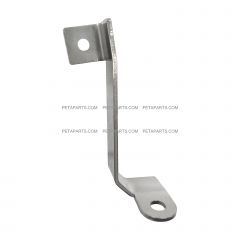Door Mirror Lower Marker Light Extension With Locking Mechanism Stainless Steel - Passenger Side (Compatible with Kenworth T680 T880 2013 - 2020 W990 2013 - 2020 and Various Mirror Mounting Clamp)