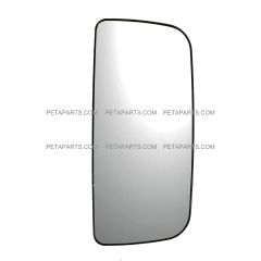 Main Mirror Glass with Power and Heating Circuit - Passenger Side ( Fit: Volvo VNL Function )