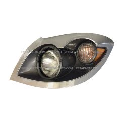 Headlight Chrome with Corner Lamp - Driver Side (Fit: 2008 - 2017 International WorkStar 7300 7400 7500 7600 Truck)