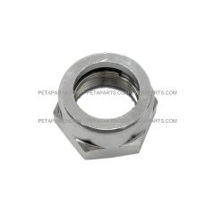 Screw Nut Copper Chrome For Hood Mirror 8" Stainless With Arm (Fit: Freightliner, Kenworth, Peterbilt and more)