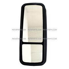 Door Mirror Power Heated Black - Driver Side (Fit: 2002-2013 Freightliner Columbia Trucks)