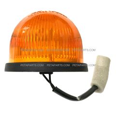 Central Roof Top Marker Light Amber with Bulb ( Fit: 2008-2017 Isuzu NRR and NPR , 2008-2010 GMC W4000 W4500 Trucks )
