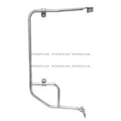 Door Mirror Mounting Bracket Arm Stainless Steel - Driver side ( Compatible with CHEVROLET T6500 T7500 T8500 GMC T6500 T7500 T8500 ISUZU FRR FSS FTR FVR FXR 1997-2010 )