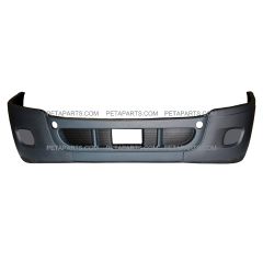 Freightliner Cascadia Bumper without Fog Light Holes and Black Cover