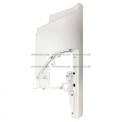 Front Cowl Corner Panel Plastic White - Driver Side ( Fits: 2023 - 2024 Isuzu NPR-HD NQR NRR 5.2L 6.6L FTR FVR )