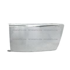 Steel Bumper End Chrome - Driver Side (Fit: 2003-2023 Freightliner M2 106 112 Bussiness Class)