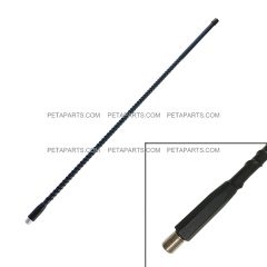 1x 2 Feet Fiberglass 500 Watt CB Radio Antenna Black