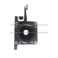 Truck Hood Latch Black Metal - Driver Side (Fit: Volvo VNL 630 670 730 780 680)