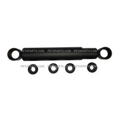 Heavy Duty Shock Absorber with Bushing (Fit: Kenworth, International, Mack, Volvo on the steering axle) (Replaces: Gabriel 85001)