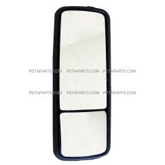 Door Mirror Heated Chrome - Passenger Side (Fit: Freightliner Century Truck)