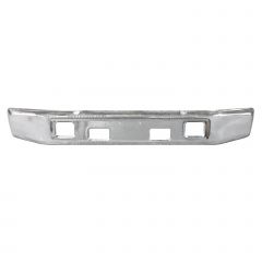 ONE PIECE - Rolled End 12" Steel Bumper Chrome with Tow Holes (Fit: SBA 1980 - 1998 Ford F600 F700 F800 1998 - 2003 Ford F650 F750 )