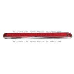 17 1/2" 23 Diodes Red LED Reflector Light Bar with Bezel