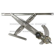 Manual Window Regulator (Regulator Only) - Driver Side (Fit: 1996-2000 Honda Civic 2 Door CX, DX, EX, GX, HX )