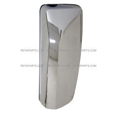 Door Mirror Cover Chrome - Driver Side (Fit:  2008- 2022 Volvo VNL 670, VNL 780, VNL 630, VNL 730 , VNL 860 Trucks)