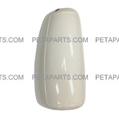 Door Mirror Cover White - Passenger Side (Fit: International 9200 9400i 9900i Trucks)