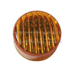 2" Round 9 Diodes Amber/Amber LED Stop Turn Tail Truck Light