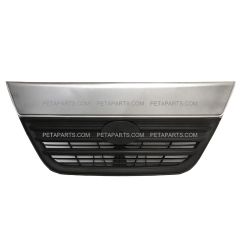 Grille Plastic Black and Gray (Fit: 2005-2010 Nissan UD 1800 2000 2300 2600 3300)