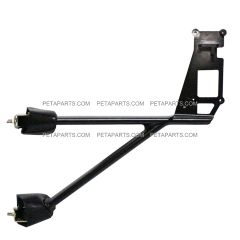 Bracket Arm Passenger Side for Kenworth T660 T600 T370 T270 T800 Door Mirror Power Heated Black