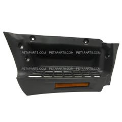 Side Step Under Door Plastic Black - Passenger Side  (Fit: Mitsubishi FUSO FE180, FE145, FE140, FE840, FE830, 2012-2019 Fuso Canter FE85D FG4X4)