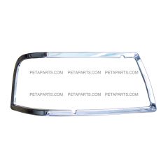 Headlamp Bezel - Chrome - Passenger Side (Fit: Peterbilt 385 Truck)