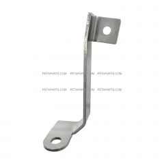 Door Mirror Lower Marker Light Extension With Locking Mechanism Stainless Steel - Driver Side (Compatible with Kenworth T680 T880 2013 - 2020 W990 2013 - 2020 and Various Mirror Mounting Clamp)
