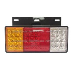 LED Tail Lamp - Amber/Red/Clear - Driver Side (Fit: Isuzu  NRR, FRR, NPR, NQR NRR )