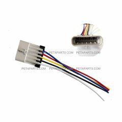 5-Pin Connector Plug - Female (For: Headlight Assembly International 4100 4300 8500 8600 CE Bus)