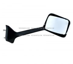 Hood Mirror with Black Plastic Cover And Black Plastic Arm - Passenger Side (Fit: 2017-2020 International LT 625)