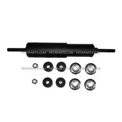 Heavy Duty Shock Absorber with Bushing (Fit: Freightliner, Peterbilt, Kenworth, and Other Trucks) (Replaces: Gabriel 85900)