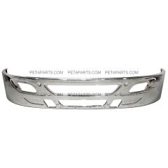 Aluminum Bumper Chrome with Support Bracket (Fit: 2006-2017 International ProStar)