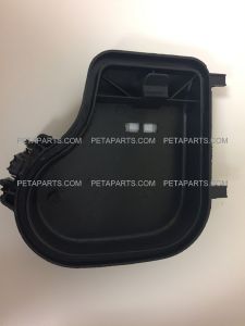 Black Back Cover for Freightliner Columbia Headlight with LED - Passenger Side