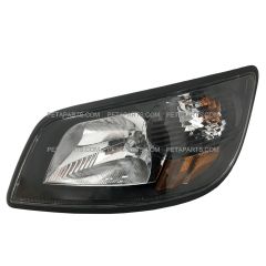 Headlight Black - Driver Side (Fit: Hino 258ALP 268 268A 338CT Trucks)