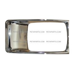 Headlight Bezel Chrome - Driver Side (Fit: International Truck 3800 4700 4800 4900 8100 8200 Truck)