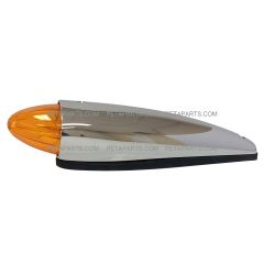 Grakon 1000 Style 19 LED Torpedo Cab Light Amber/Amber Chrome