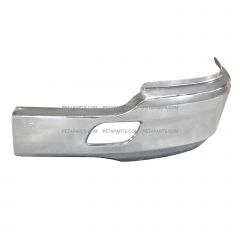 Steel Bumper Chrome with Support Bracket- Driver Side (Fit: 2013 - 2020 kenworth T680 )