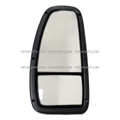 Door Mirror without Arm Power Heated Chrome - Driver Side (Fit: International 9200 9400i 9900i Trucks)