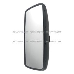 Rear View Main Mirror Black (Fit: 2003-2023 Freightliner 108SD 114SD M2 100 106 112 Bussiness Class)