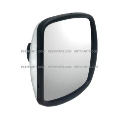 Wide Angle Mirror Chrome (Fit: 2003-2023 Freightliner 108SD 114SD M2 100 106 112 Bussiness Class)
