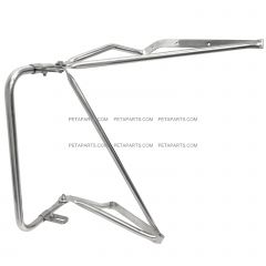 Door Mirror Mounting Bracket Arm Stainless Steel - Driver Side (Compatible with Ford 96 - 98, Compatible with Sterling 99 - 10 A8513 A9513 A9522 L7501 L8501 L8511 L8513 L9501 L9511 L9513 L9522 models)
