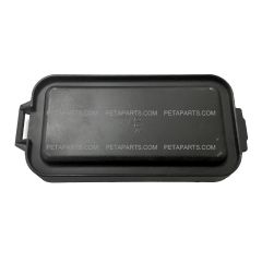 Headlight Back Cover Rectangle Black (Fit: Kenworth T660 Headlight)