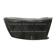 Steel Bumper End Dark Grey - Passenger Side (Fit: 2002-2020 Freightliner M2 106 112 Bussiness Class)