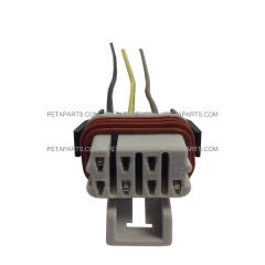 3 Wire Plug 3-Pin Female High and Low Beam Connetor ( Fit: Freightliner Columbia 2005-2015 Headlight)