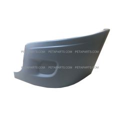 Side Bumper Cover Black without Fog Light Hole - Driver Side (Fit: Freightliner Cascadia Truck)