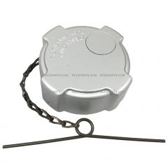 Quarter Turn Fuel Cap Aluminum for 3" Semi Truck Fuel Tank (Fits: Freightliner Cascadia 108SD Argosy Century Columbia Coronado M2 112 114SD 122SD Tectran Velvac )