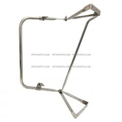 Stainless - Door Mirror Bracket Arm - Driver Side ( Fit: Mack CH CL CX CV )