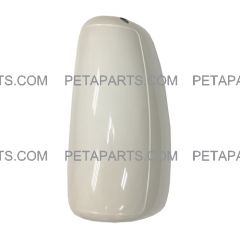 Door Mirror Cover White - Driver Side (Fit: International 9200 9400i 9900i Trucks)