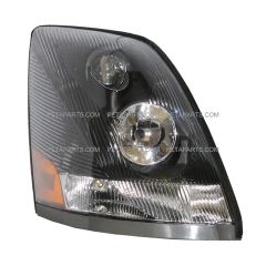 Headlight Black - Passenger Side ( Fit: Volvo VNL VN VNM Trucks)