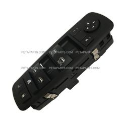 Master Window Switch for 4 Windows - Driver Side (Fit: 2009-2012 Dodge RAM 1500, 2500, 3500)