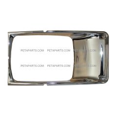 Headlight Bezel Chrome - Passenger Side (Fit: International Truck 3800 4700 4800 4900 8100 8200 Truck)